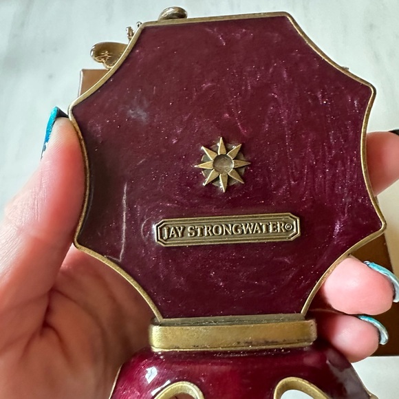 Jay Strongwater clock - Picture 2 of 3